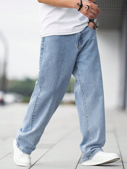 Washed Cotton Jeans