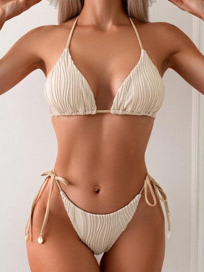 Textured Bikini 2pc Set